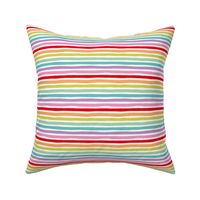 Rainbow horizontal beams abstract stripes trend colorful modern minimal design multi color SMALL