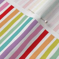 Rainbow horizontal beams abstract stripes trend colorful modern minimal design multi color SMALL
