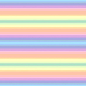Sporty Pastel Rainbow lines 