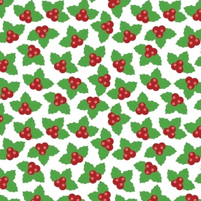 Christmas berry print design