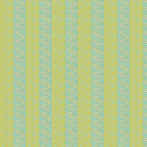 herringbone_lemon-turquoise