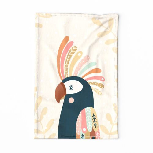 Cockatoo Tea towel