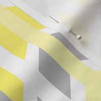 Yellow Gray Grey Arrow Chevron   