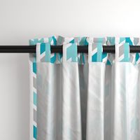 Teal Blue Gray Grey Arrow Chevron   