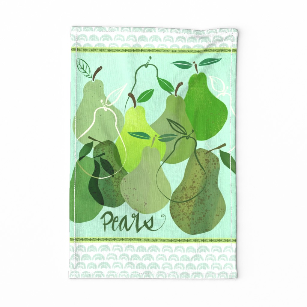 Pear Tea Towel