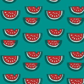 Watermelon Slices - Teal