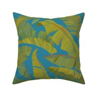 Banana Leaves turquoise