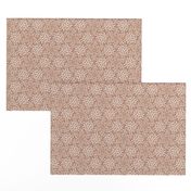 Flowing Rosette - Brown