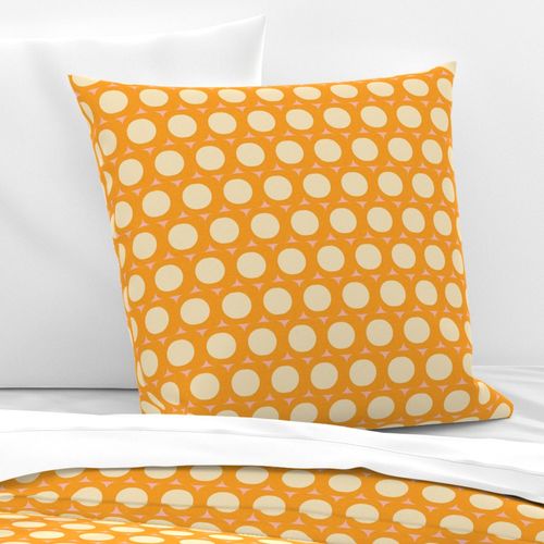 Dots and Triangles Yellow