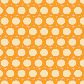 Dots and Triangles Yellow