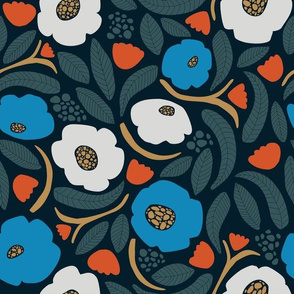 MoodyFloral_BlueOrange