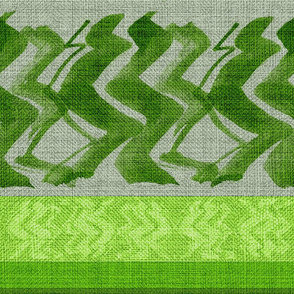 zigzag_lime_green_linen