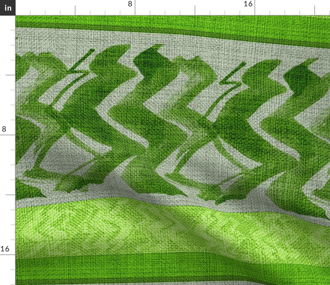 zigzag_lime_green_linen