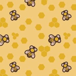 Honey Bees and Honeycomb