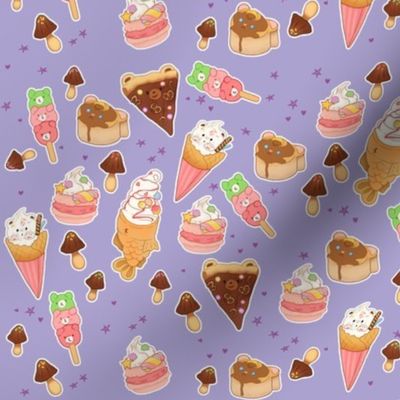 More kawaii treats on Purple