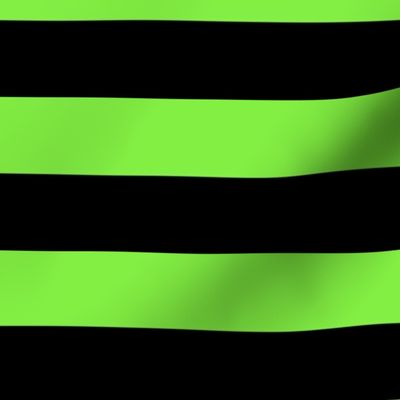 stripes - halloween - green and black - LAD19