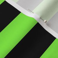 stripes - halloween - green and black - LAD19