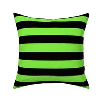 stripes - halloween - green and black - LAD19