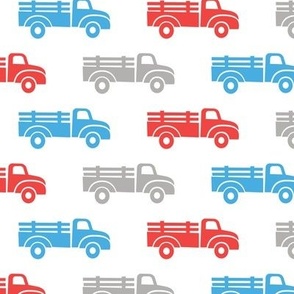 trucks - blue grey red - LAD19