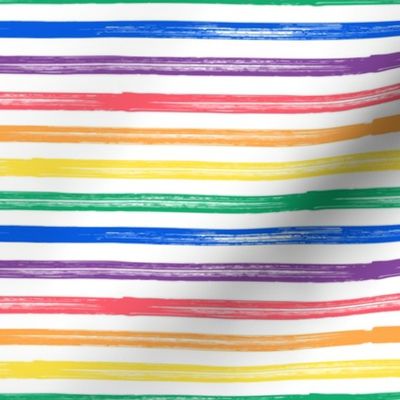 Marker Stripes - rainbow v2 - LAD19BS