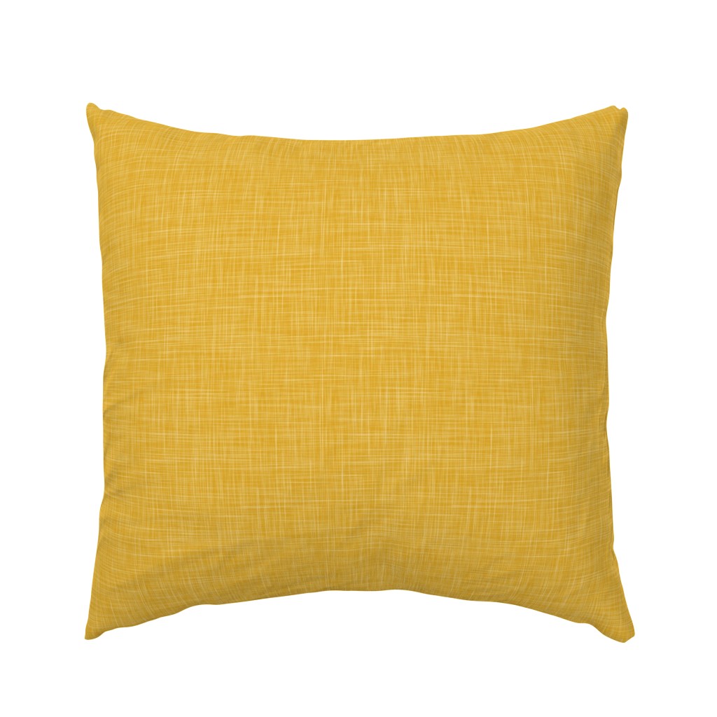 Linen Solid - Deep Yellow (Bees & Lemons)