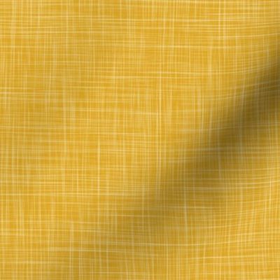 Linen Solid - Deep Yellow (Bees & Lemons)