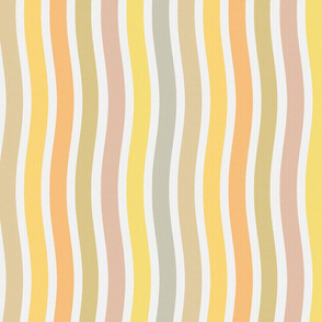pastel_yellow_orange wavy stripe