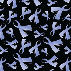 Stomach Cancer Ribbons Cute Black-01