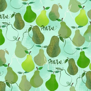 Pears in Repeat - Small