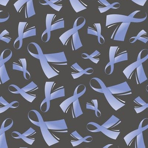 Stomach Cancer Ribbons Cute Grey-01