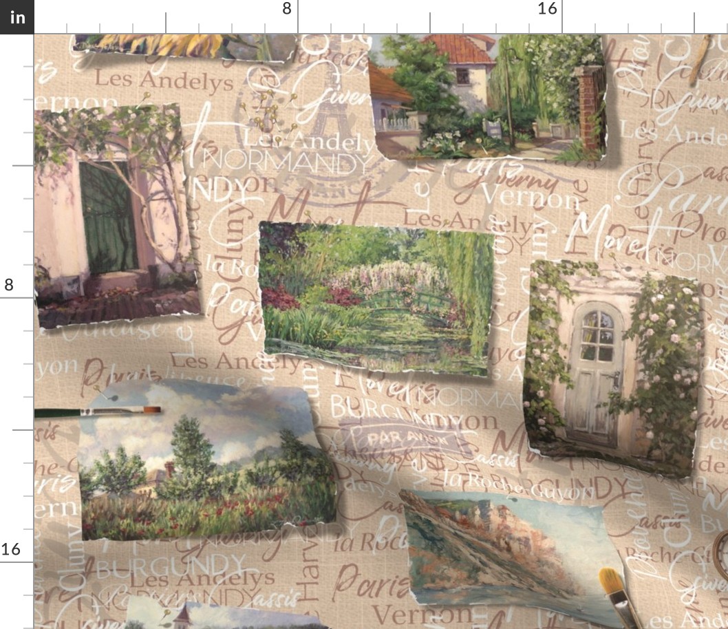 Postcards From France | Painting Journey