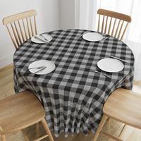 2” Heather Buffalo Plaid (heather black)