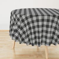 2” Heather Buffalo Plaid (heather black)