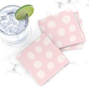 Hand Drawn Polka Dots in Pink