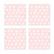 Hand Drawn Polka Dots in Pink