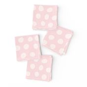 Hand Drawn Polka Dots in Pink