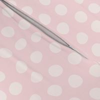 Hand Drawn Polka Dots in Pink