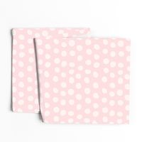 Hand Drawn Polka Dots in Pink