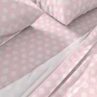 Hand Drawn Polka Dots in Pink