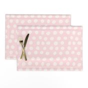 Hand Drawn Polka Dots in Pink