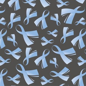 Prostate Cancer Ribbons Cute Grey-01