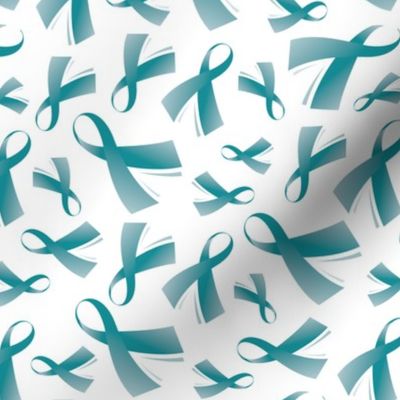 OVARIAN Cancer Awareness Ribbon TEAL Ribbon-01-01
