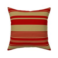 The Red and the Gold: Horizontal Stripes
