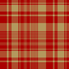 The Red and the Gold: Plaid