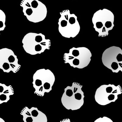 cartoon skulls