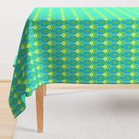HP10 - Hovering Alien Puppies in Green - Yellow - Turquoise