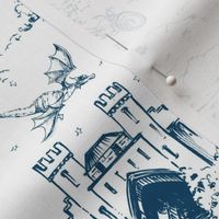 ADVENTURE TOILE_INDIGO_MINI