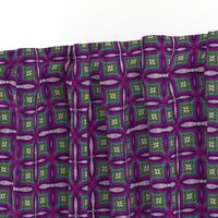 Rich Purple Gothic Blocks