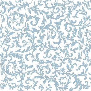 jasmine vine baby blue