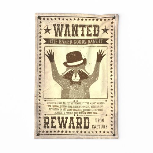 Wanted Poster George Stickyfingers Malone